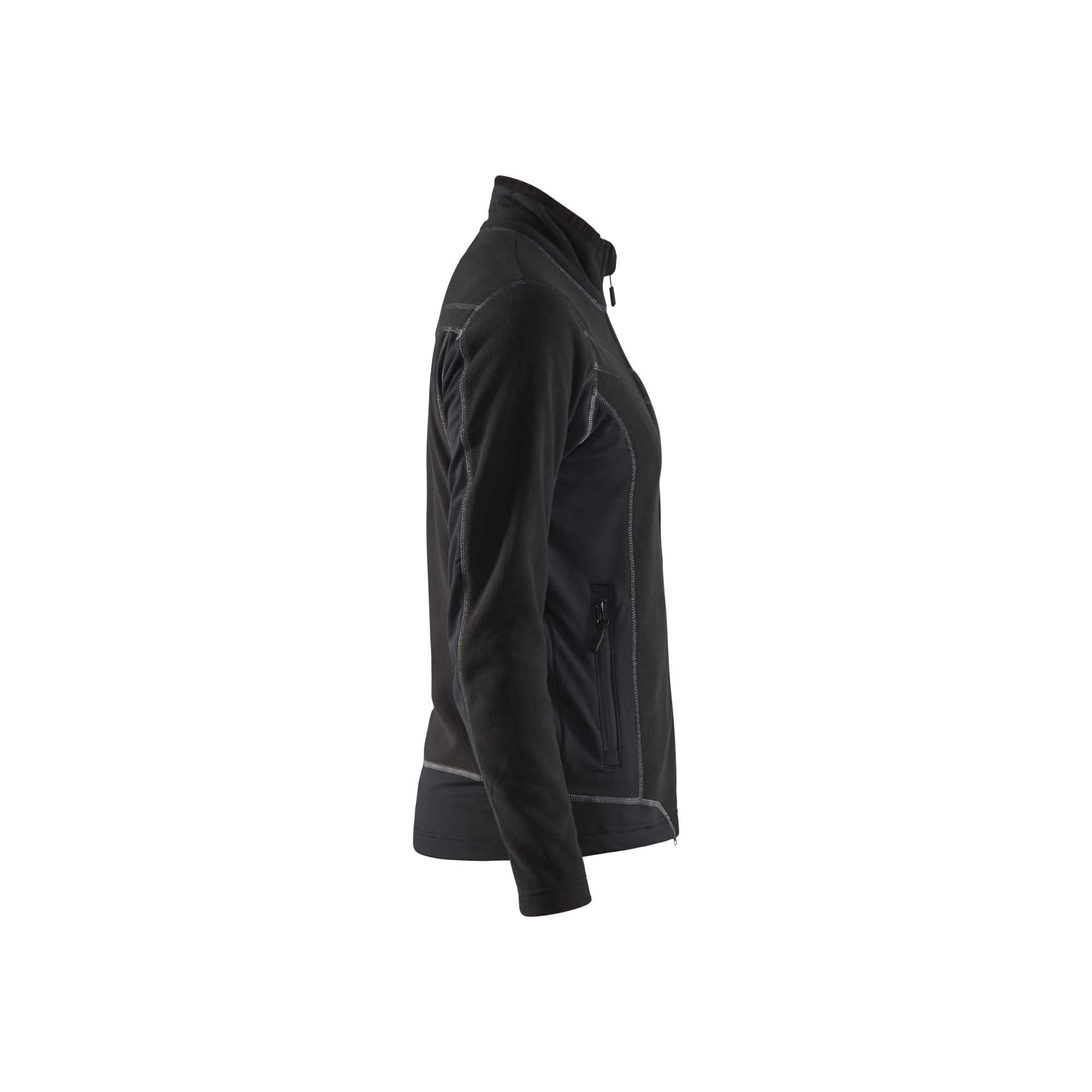 BLAKLADER 49241010 Women's micro fleece Jacket Fleece Work Jacket WOMEN - Antipilling